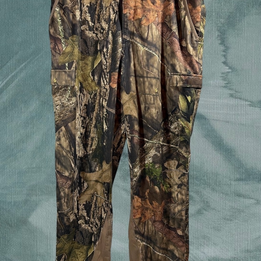 RED HEAD Camouflage Knit Cargo Pants Draw-tie Hem Stretch Sz 2XL